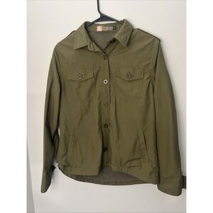 Rufiji Bug Tech Long Sleeve Shirt Size S Green